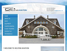 Tablet Screenshot of flyhelistar.com